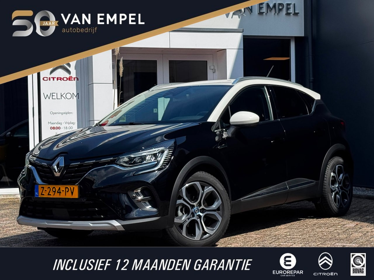 Renault Captur - 1.6 E-Tech Plug-in Hybrid 160 Intens | Trekhaak | Camera | Climate control | Navigatie | - AutoWereld.nl