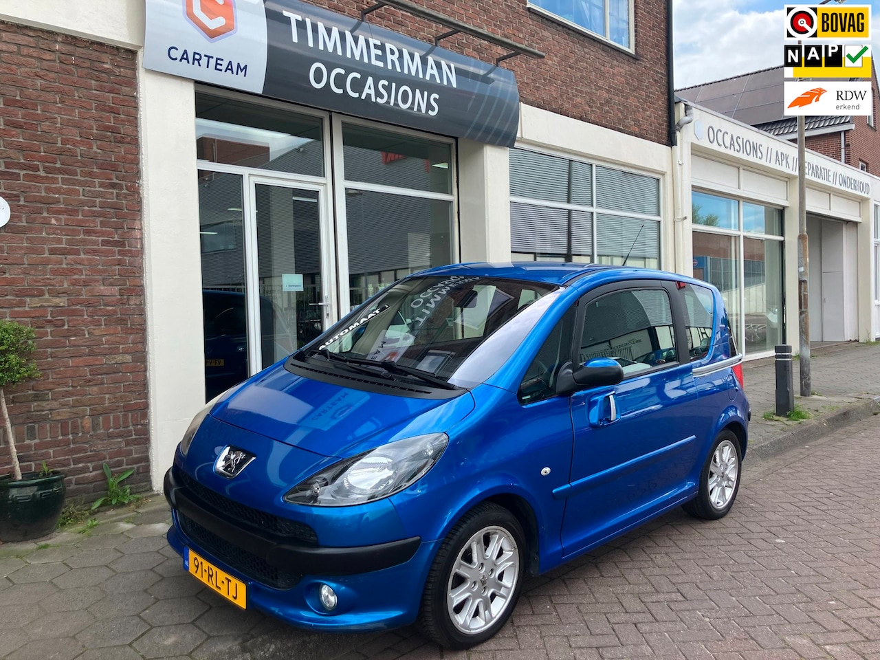 Peugeot 1007 - 1.6-16V Sporty|Airco|Automaat|APK mei'27 - AutoWereld.nl