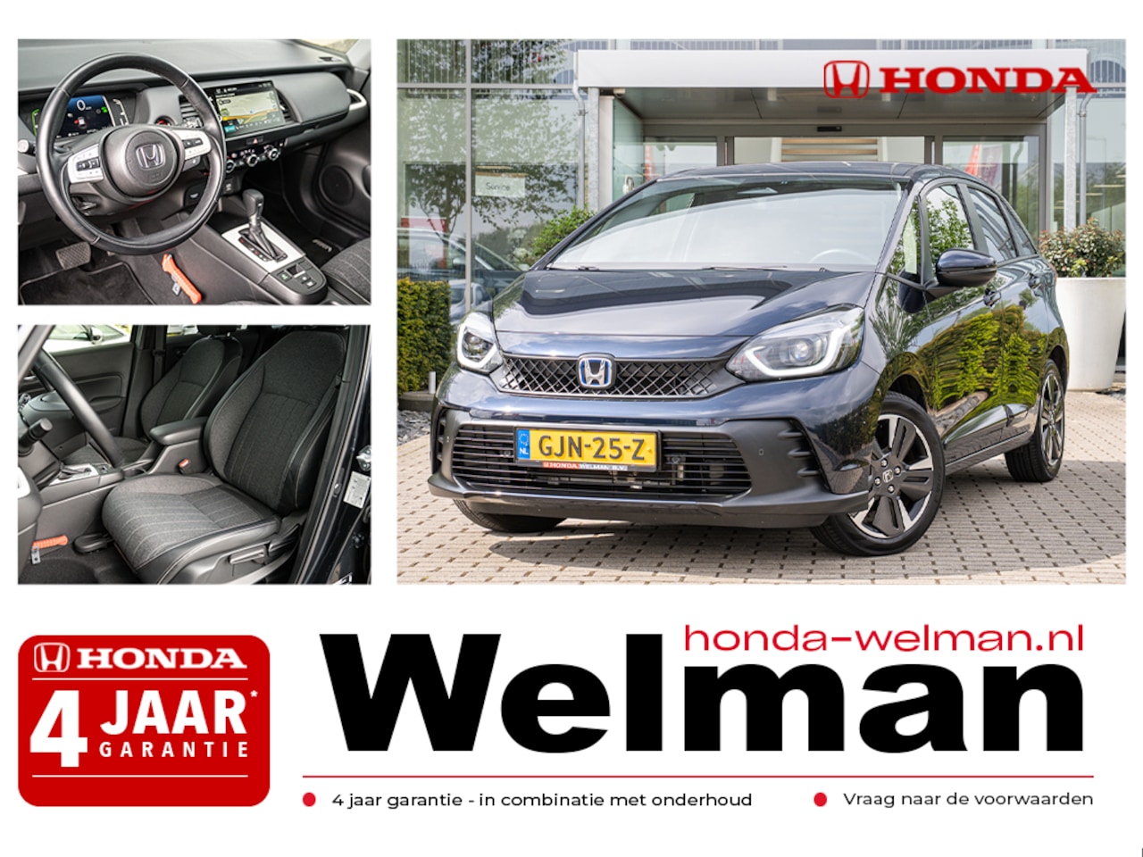 Honda Jazz - 1.5i e:HEV ADVANCE - AutoWereld.nl