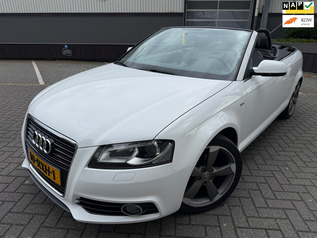 Audi A3 Cabriolet - 1.4 TFSI Ambition Pro Line S*NAVI*Climat-Airco*Cruise*StoelVerwarming*Park-Sensoren*Blueto - AutoWereld.nl