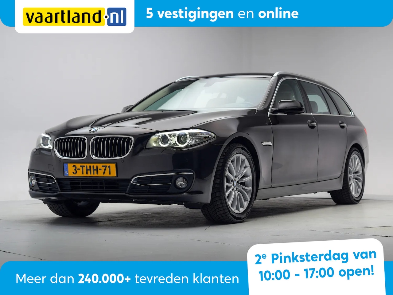 BMW 5-serie Touring - 520i Luxury Edition Aut. [ Comfort-stoelen Navi.Proff Digi-dash ] - AutoWereld.nl