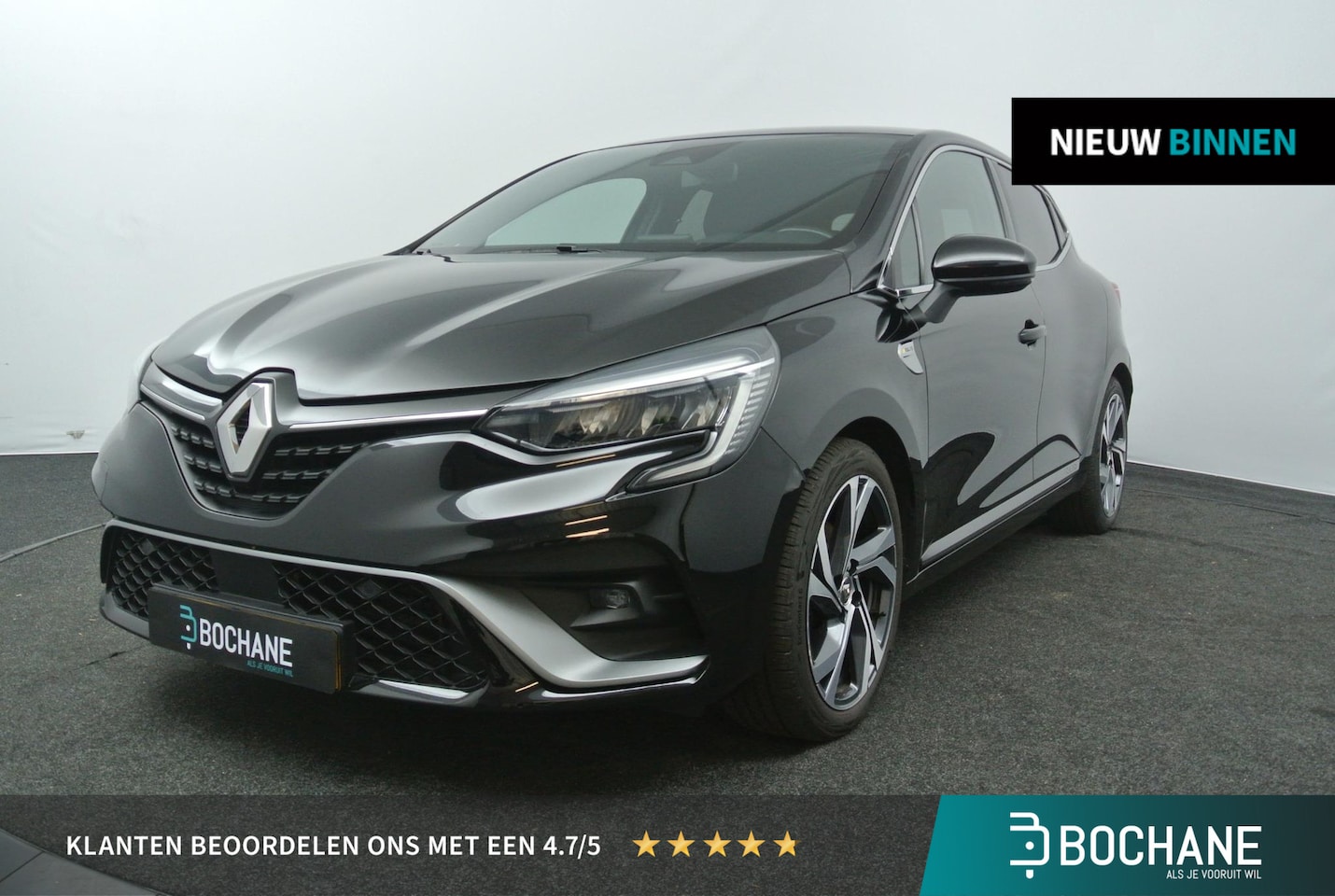 Renault Clio - 1.6 E-Tech Hybrid 140 R.S. Line | Bose Audio | 1e Eigenaar | Dealer Onderhouden | Trekhaak - AutoWereld.nl