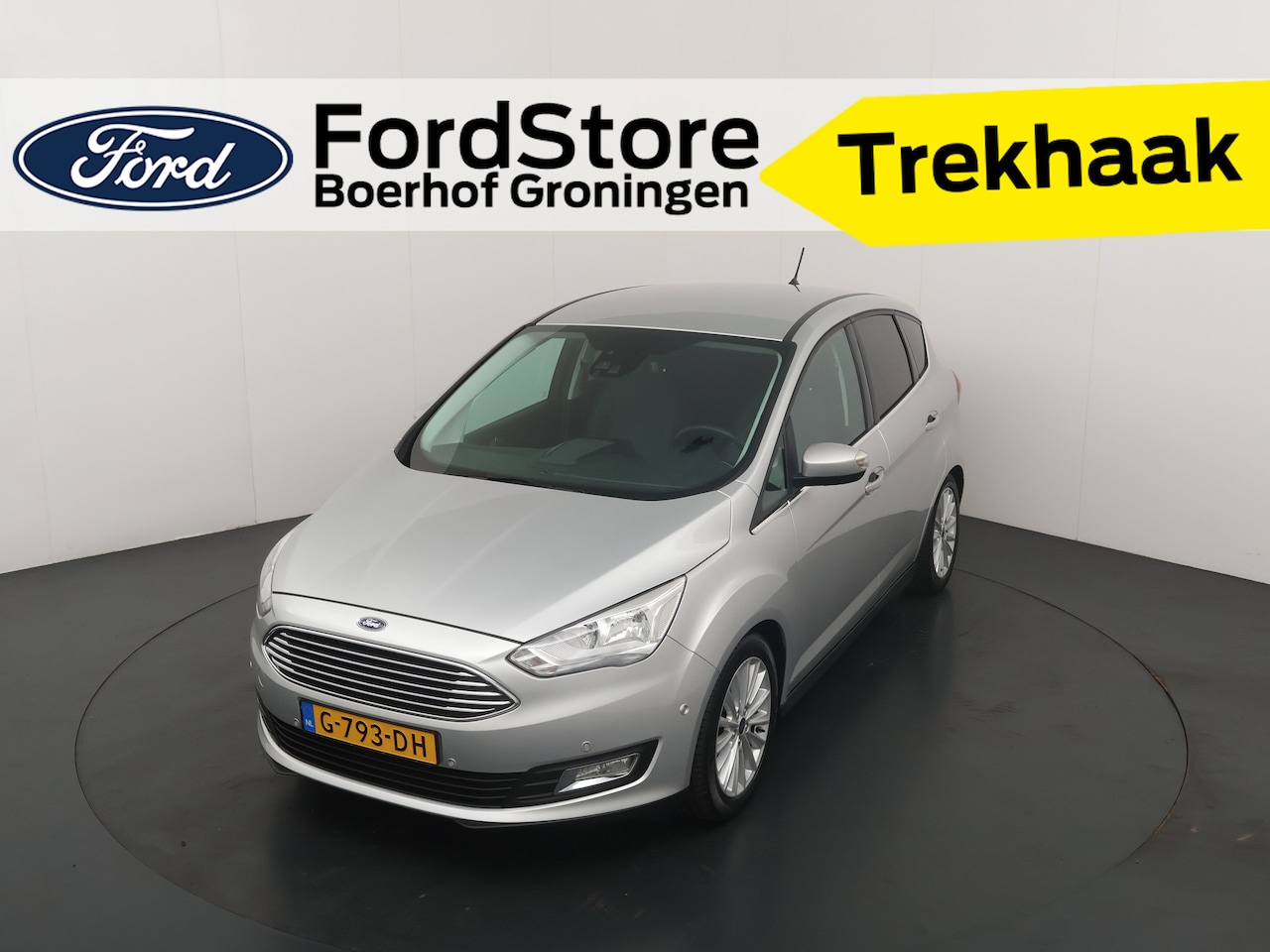 Ford C-Max - Ecoboost 125pk Titanium | Dealer onderhouden | Trekhaak | Winterpack | Sync 3 | Camera | P - AutoWereld.nl