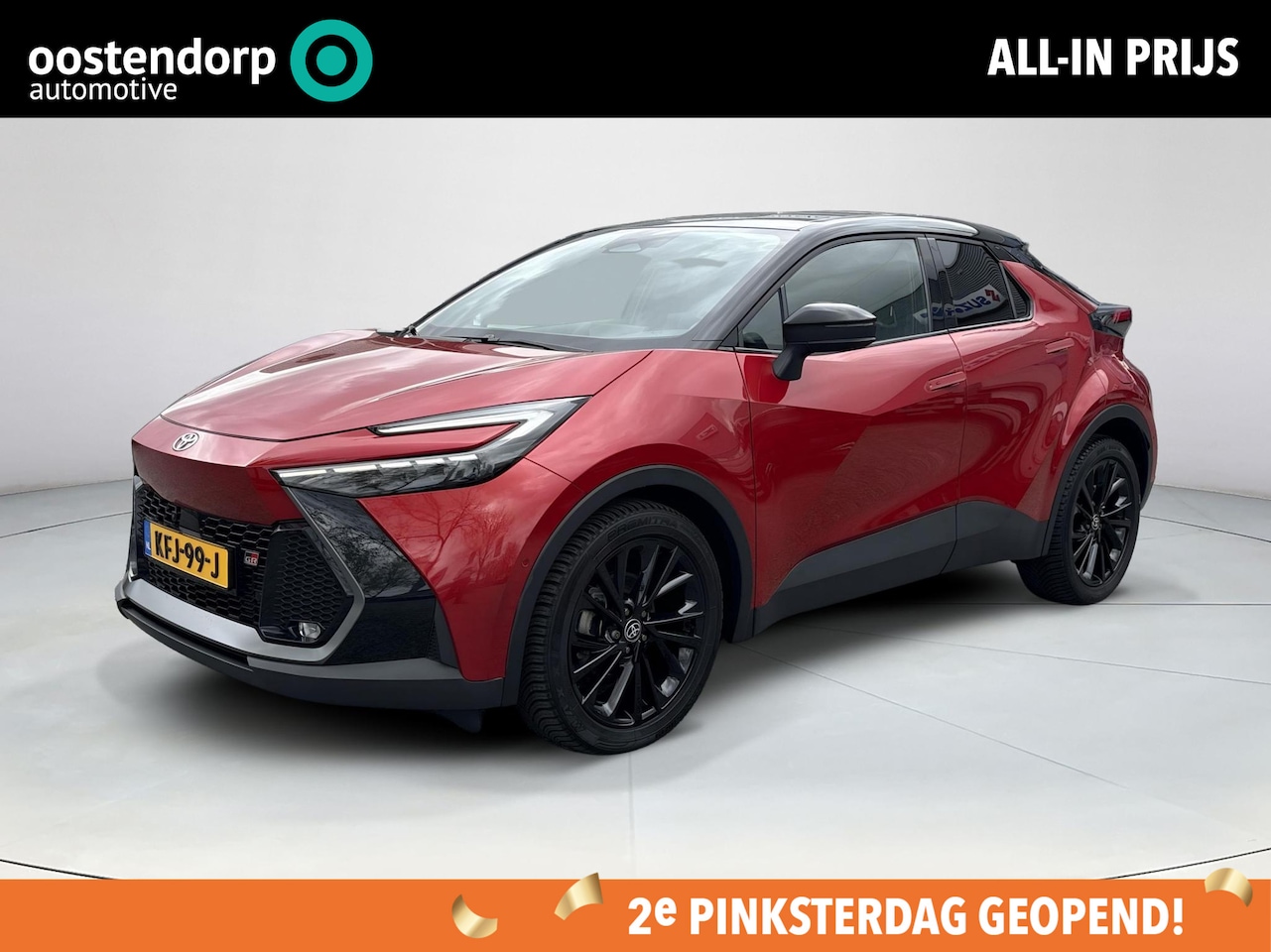 Toyota C-HR - 2.0 Hybrid 200 GR SPORT PLUS **GEHEUGEN STOEL/ 360 CAMERA/ DODEHOEKDETECTIE** - AutoWereld.nl