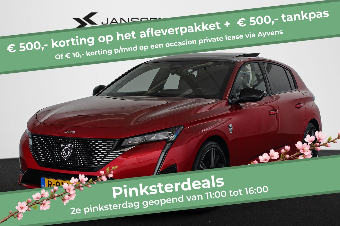 Peugeot 308 - 1.6 Plug-in Hybrid 180 GT Pano FOCAL Memory Leder Stoelverwarming - AutoWereld.nl