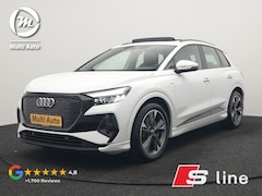 Audi Q4 e-tron - 45 Quattro S edition 77 kWh 265pk Dealer O.H. | Panodak | Black Optic | 20"L.M. | Sportsto