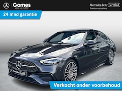 Mercedes-Benz C-klasse - 200 AMG Line | Licht Interieur | Burmester | Memory | Head Up | Panoramadak | 360 Camera