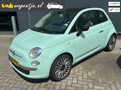 Fiat 500 - 1.2 Cult *leder *climate *16 inch *mintgroen/zwart