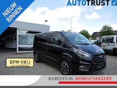 Ford Transit Custom - 2.0 TDCI 185PK, L1H1, Sport, Dubbel Cabine, Airco, 2 x Schuifdeur