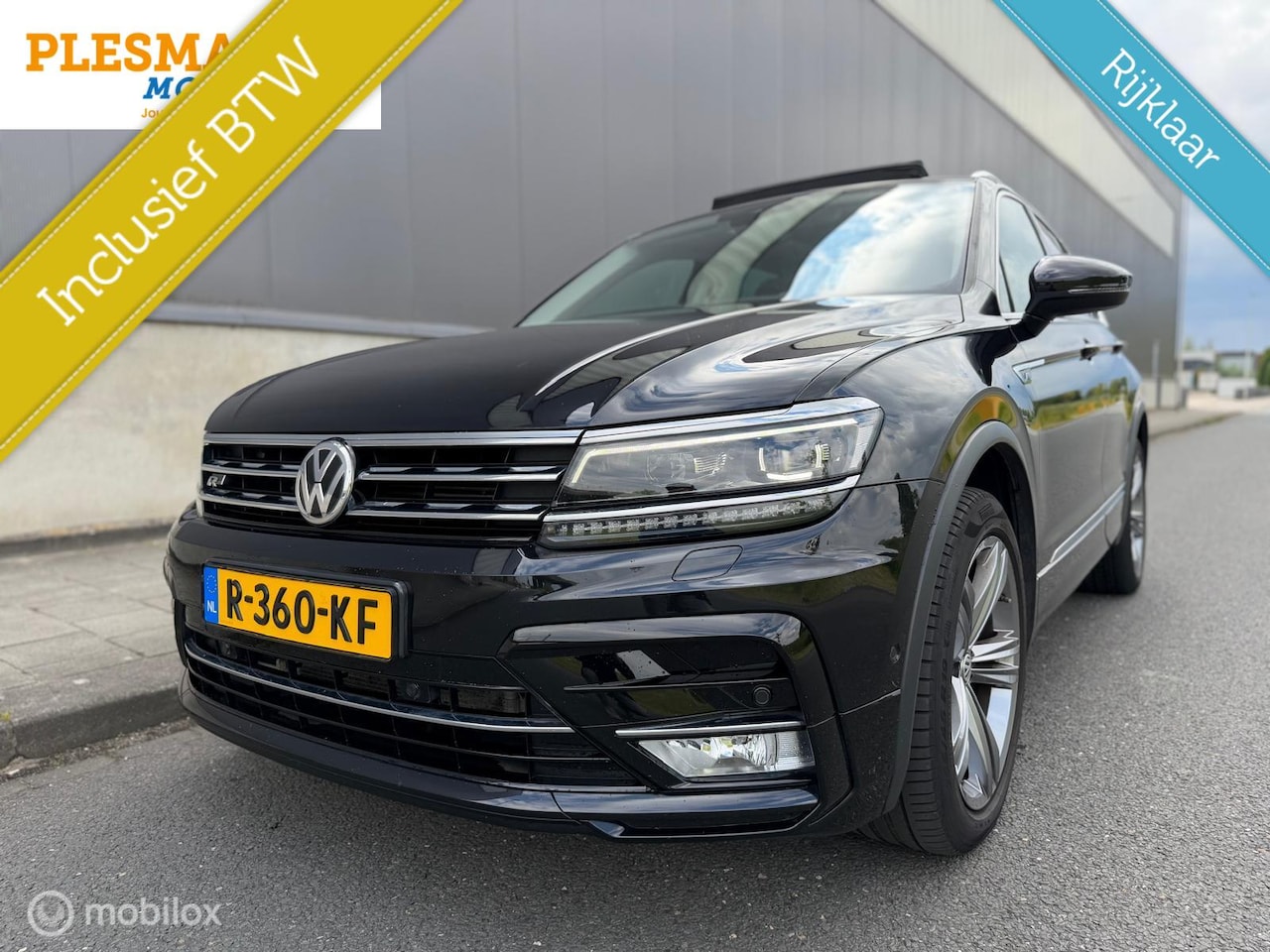 Volkswagen Tiguan - 2.0 TSI 4Motion 2.0 TSI 4Motion, R-line exterieur|Open dak| - AutoWereld.nl