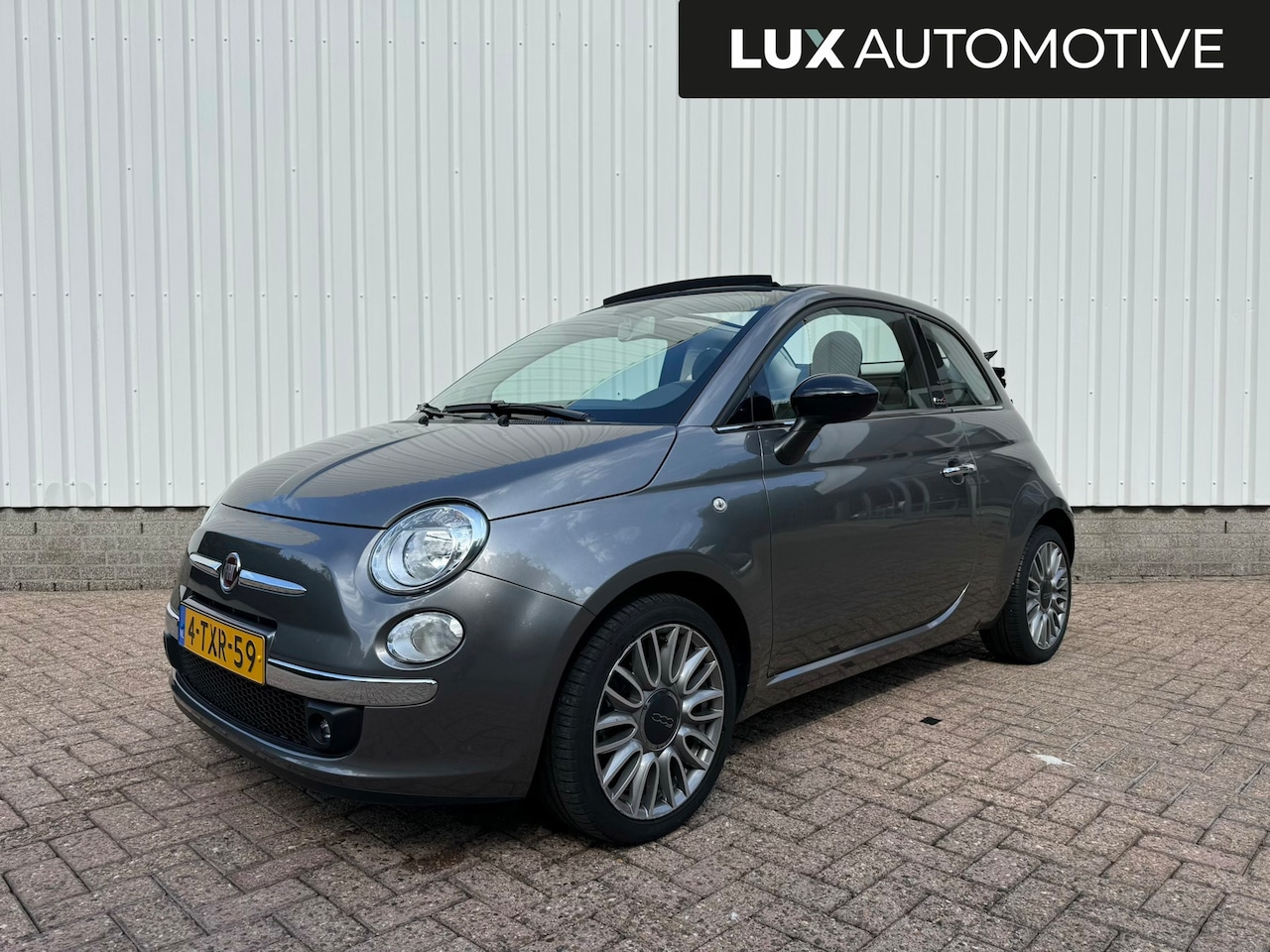 Fiat 500 C - 0.9 TwinAir Turbo Cult automaat, leder, 1e eigenaar, LM velgen, Climate Control, Bluetooth - AutoWereld.nl