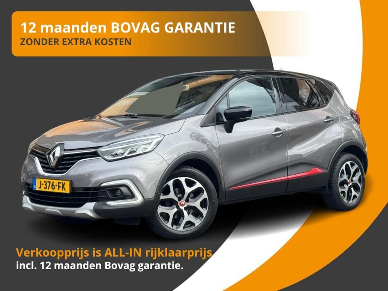 Renault Captur - 1.3 TCe INTENS 150pk AUTOMAAT R-LINK NAVI/CAMERA/LED/LMV - AutoWereld.nl