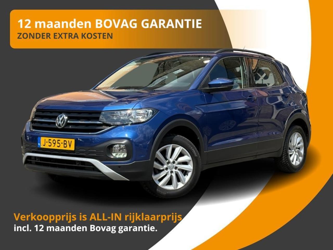 Volkswagen T-Cross - 1.0 TSI LIFE BUSINESS NL-AUTO/1E EIG./ACC/CARPLAY - AutoWereld.nl