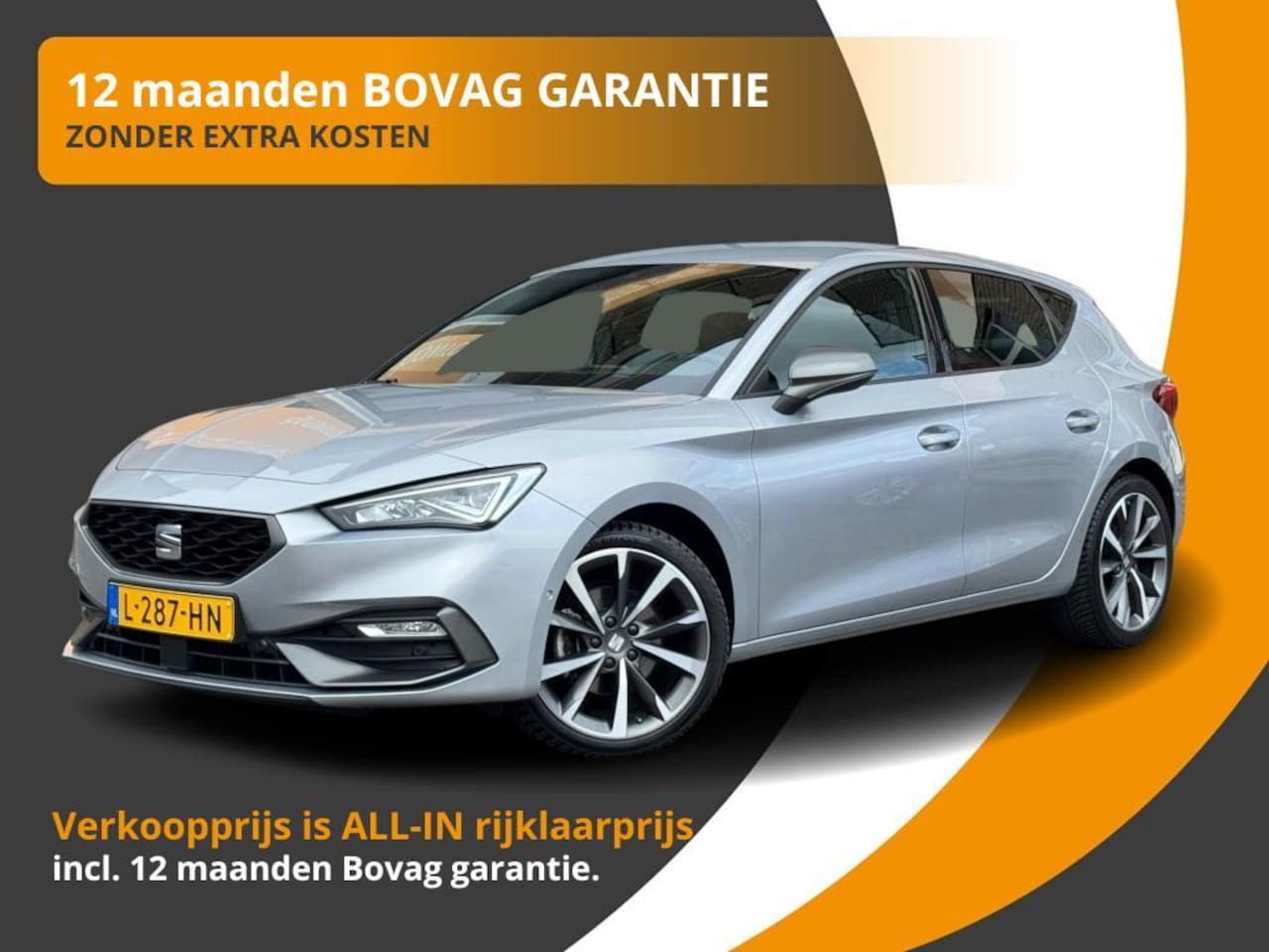 SEAT Leon - 1.5 TSI 150pk FR BUSINESS INTENSE ACC CRUISE/LED/CARPLAY/LMV/NL-AUTO - AutoWereld.nl