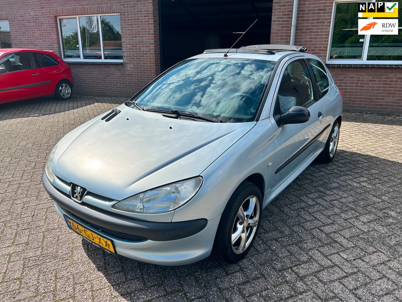 Peugeot 206 - 1.1 XN // Open dak // Nieuwe APK !! - AutoWereld.nl