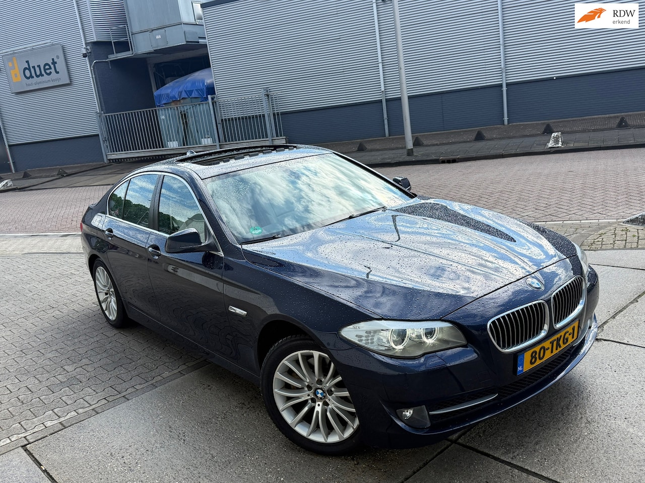 BMW 5-serie - 520i High Executive Pano Volledig onderhouden Automaat Leer - AutoWereld.nl