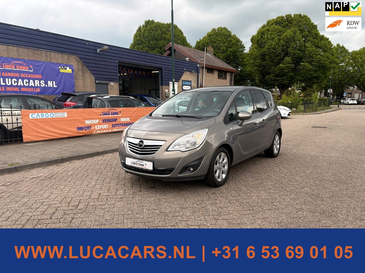 Opel Meriva - 1.4 Turbo Cosmo 2X SLEUTEL + BOEKJES! - AutoWereld.nl