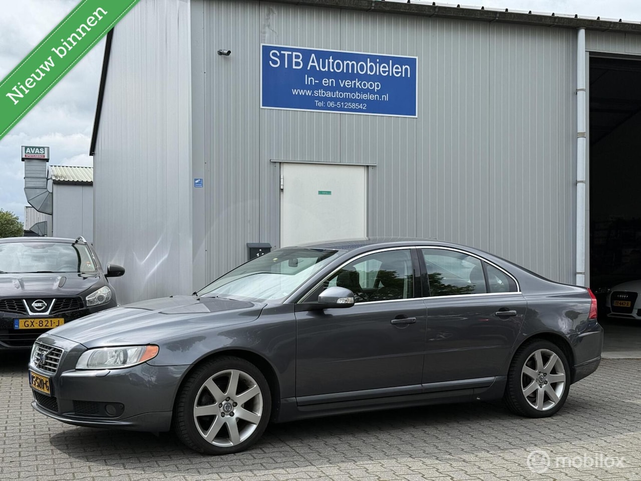 Volvo S80 - 2.4 D5 Summum 2.4 D5 Summum, Automaat, Leder - AutoWereld.nl