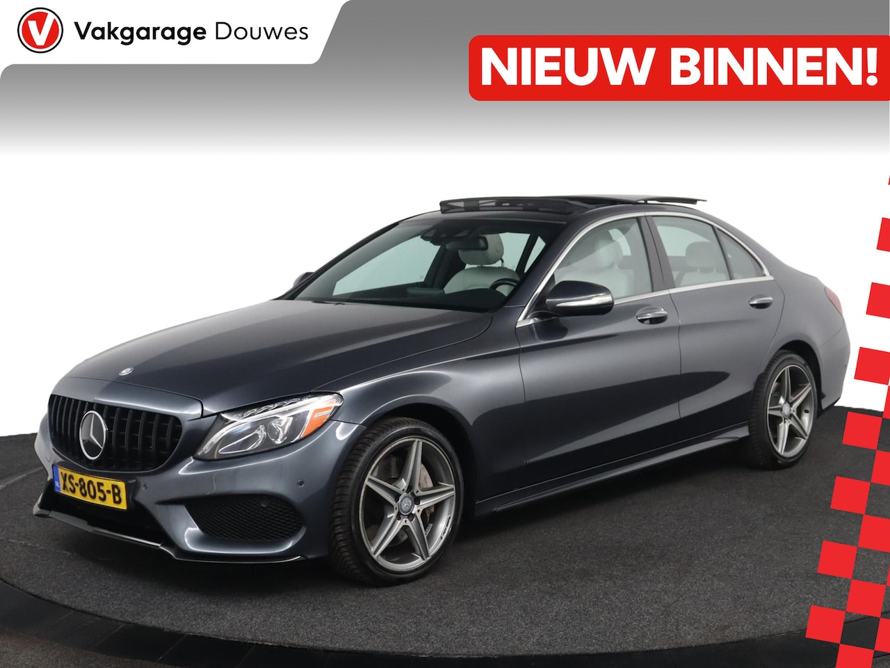 Mercedes-Benz C-klasse - 400 4MATIC Prestige |Camera|Pano|Memory|Burmester - AutoWereld.nl