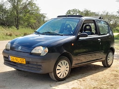 Fiat Seicento - 1.1 Team 1.1 '03 Black Line met schuifdak | zuinig rijden