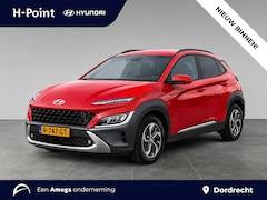 Hyundai Kona - Premium 1.6 GDI HEV 105pk | TREKHAAK | LEDER | NAVI | APPLE CARPLAY / ANDROID AUTO | HEAD