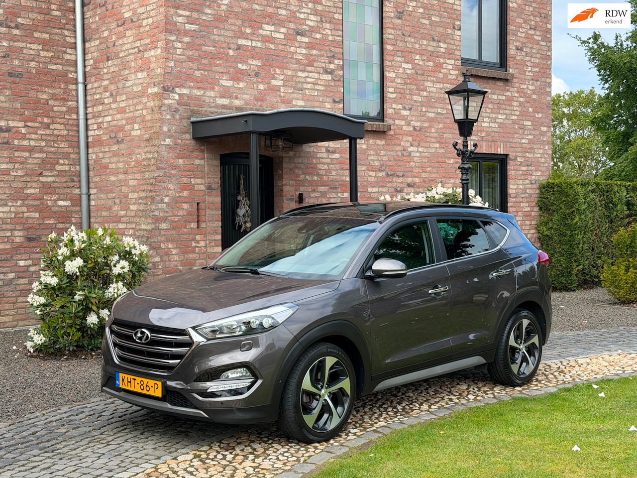 Hyundai Tucson - 1.6 T-GDi Premium 4WD Panodak Trekhaak - AutoWereld.nl
