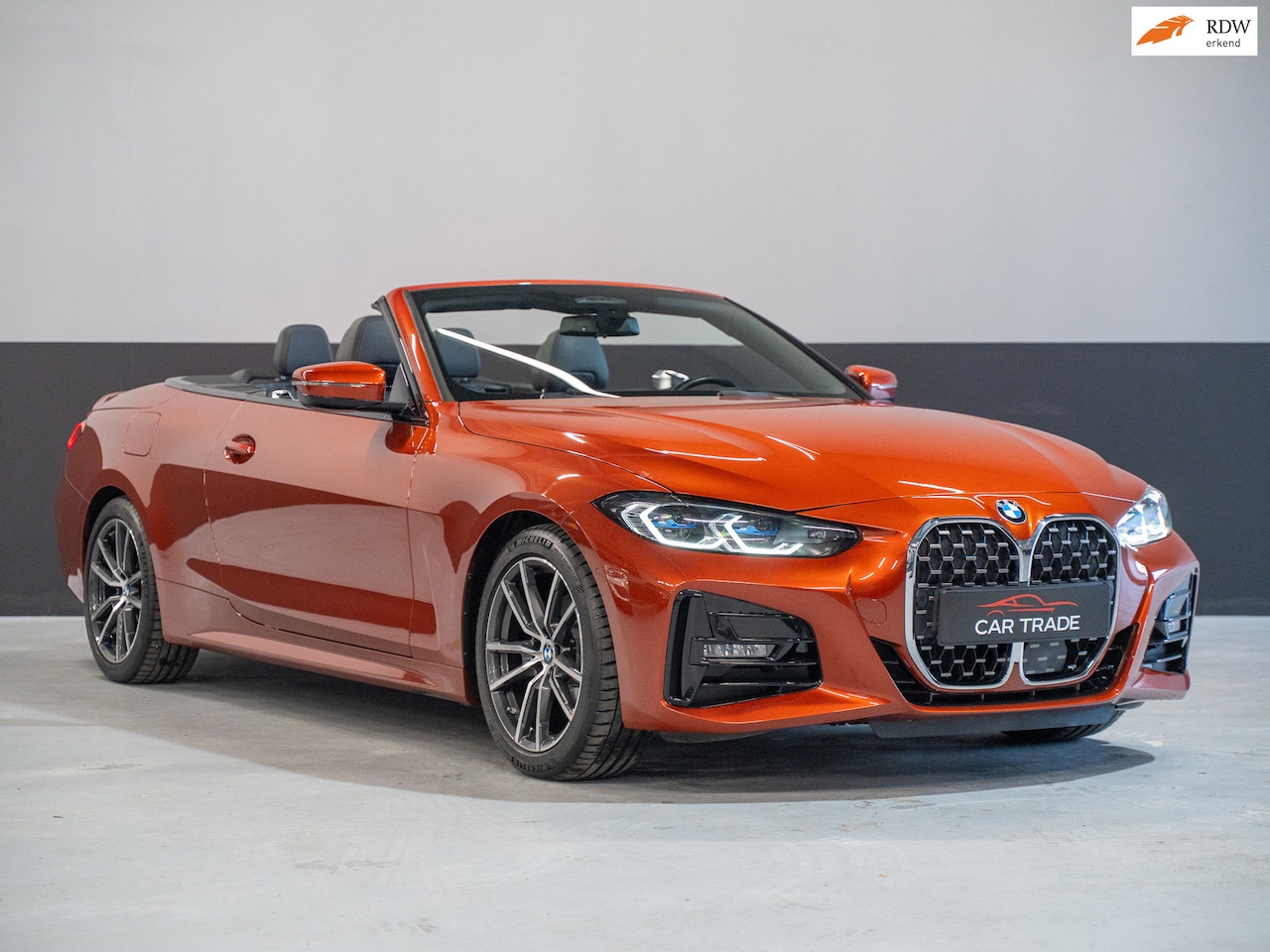 BMW 4-serie Cabrio - 420i High Executive | Sportleder | Camera | Harman | Laser | Head-up - AutoWereld.nl