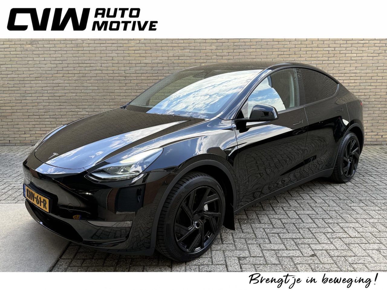 Tesla Model Y - Long Range 75 kWh AWD | Lederen bekleding | Trekhaak afneembaar | Autopilot | Panoramadak - AutoWereld.nl