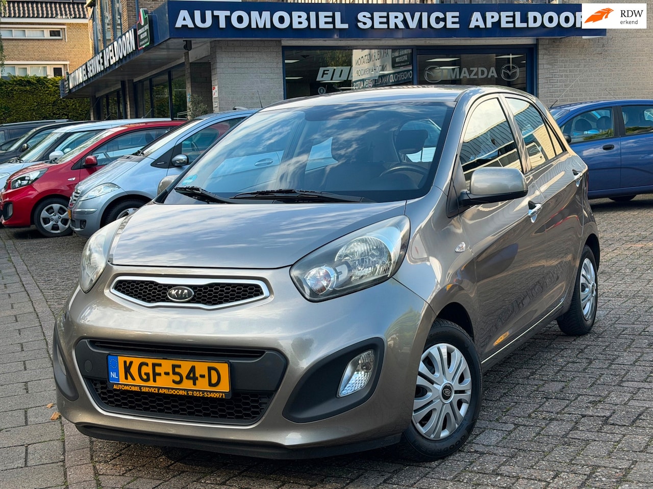 Kia Picanto - 1.0 CVVT*5DRS*AIRCO*STUURBEKR*ELLEK PAKKET*APK - AutoWereld.nl