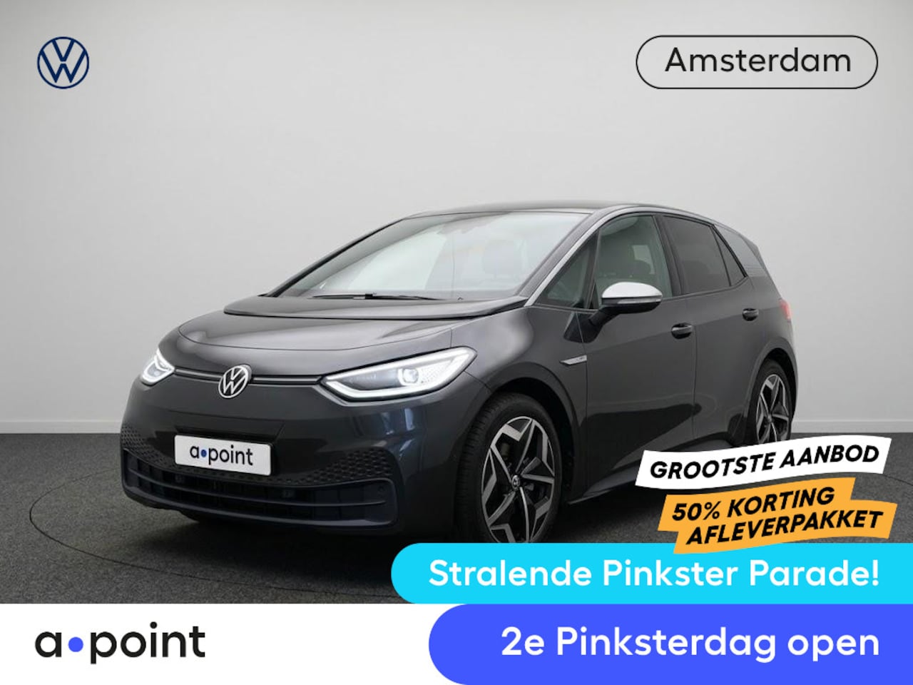 Volkswagen ID.3 - First Plus 58 kWh 204 PK | Navigatie | 19" Lm velgen | Parkeercamera | - AutoWereld.nl