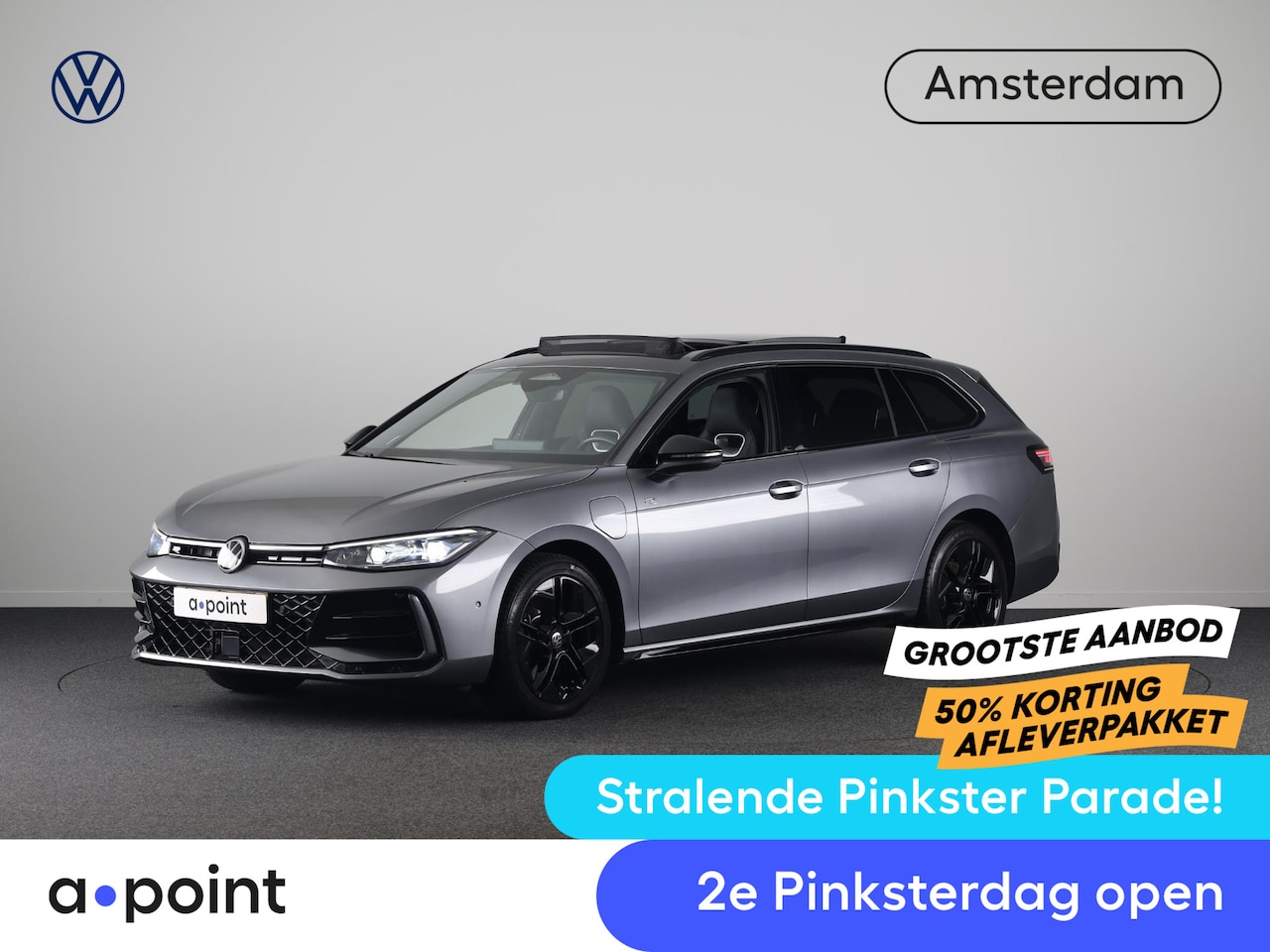 Volkswagen Passat Variant - 1.5 eHybrid R-Line Edition 204 PK | Navigatie | Camera | wegklapbare trekhaak | elektrisch - AutoWereld.nl