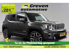 Jeep Renegade - 1.3T Limited 151PK | Grijs Kenteken | VAN | Camera | Carplay | Clima | Adap. Cruise | Keyl