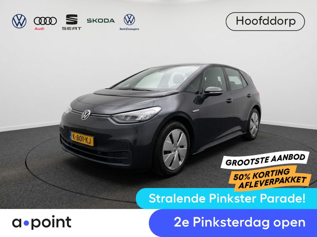 Volkswagen ID.3 - Life 58 kWh 204 pk | SOH 91,03% | Navigatie | Parkeersensoren | Apple Carplay/Android Auto - AutoWereld.nl