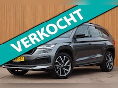 Skoda Kodiaq - 1.5 TSI Sportline Business 7persoons org.NL el.trekhaak+klep camera schuifdak stuur+stoelv