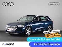 Audi e-tron - 55 quattro Business edition Plus 95 kWh 408 pk | SOH 91% | Navigatie | Panoramadak | Parke