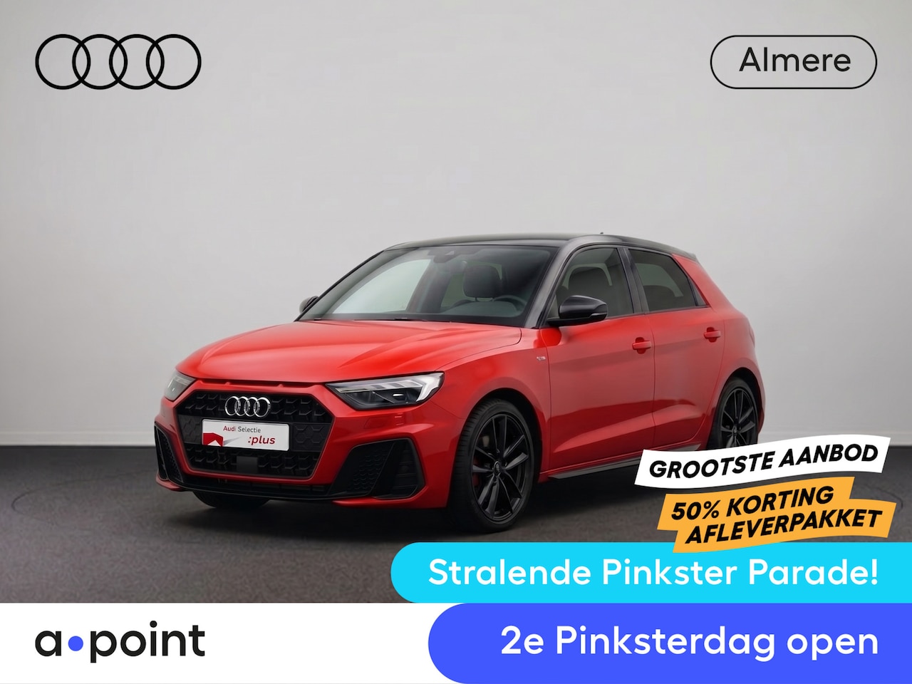 Audi A1 Sportback - 40 TFSI Pro Line S 204PK | S-line in & exterieur | S-tronic | Apple carplay | Full led | C - AutoWereld.nl
