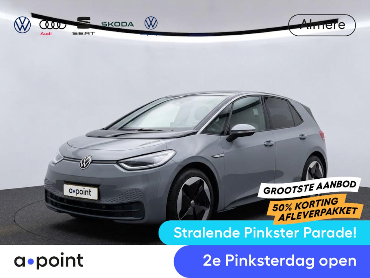Volkswagen ID.3 - First Max 58 kWh 204 PK | Panorama dak | Navigatie | Parkeercamera | Sportstoelen | - AutoWereld.nl