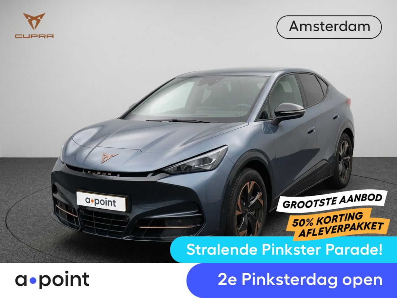 CUPRA Tavascan - Business 82 kWh 286pk | Navigatie | Lichtmetalen velgen | Verwarmbare voorstoelen | Parkee - AutoWereld.nl