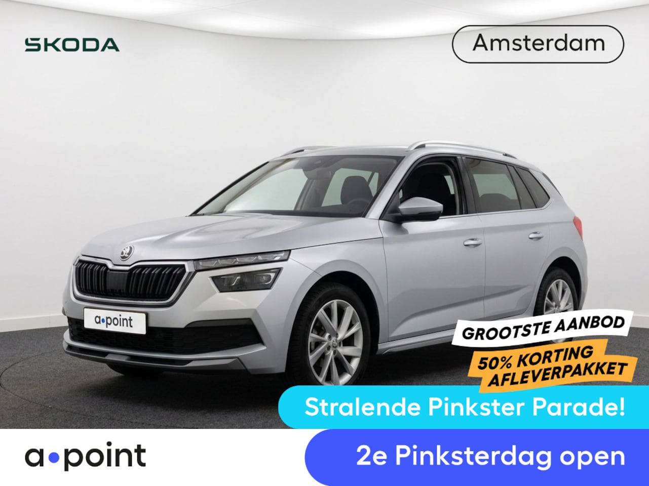 Skoda Kamiq - 1.0 TSI Business Edition 110pk | Panoramadak | Navigatie | Parkeercamera | Lichtmetalen ve - AutoWereld.nl