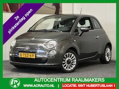 Fiat 500 - 0.9 TWIN AIR TURBO LOUNGE PANORAMADAK AIRCO PANORAMADAK BLUETOOTH TELEFOON MEDIA VOORBEREI