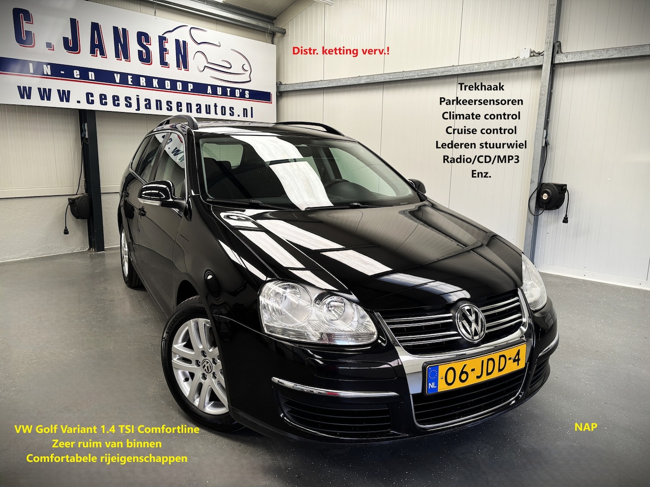 Volkswagen Golf Variant - 1.4 TSI Comfortline Distr. ketting verv.! | Cruise control | Electronic climate controle | - AutoWereld.nl