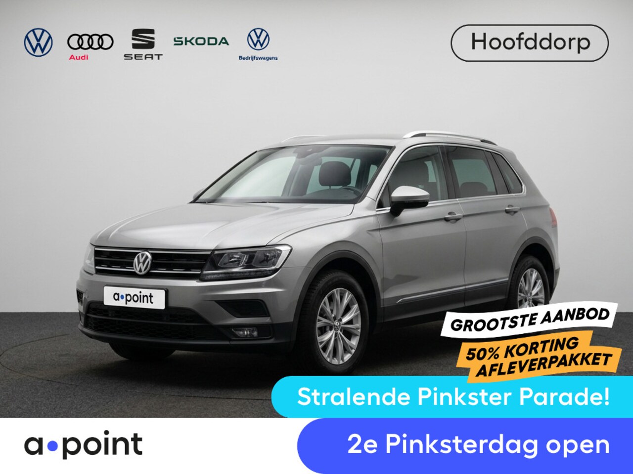 Volkswagen Tiguan - 1.4 TSI ACT Connected Series 150pk 6bak| Navigatie| 17'LM-velgen| LED - AutoWereld.nl