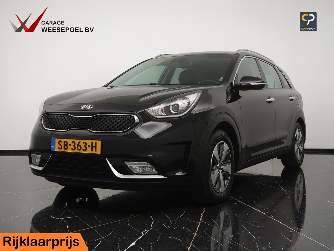 Kia Niro - 1.6 GDi Hybrid DynamicLine - Navigatie - Camera - Climate control - Cruise control - Trek - AutoWereld.nl