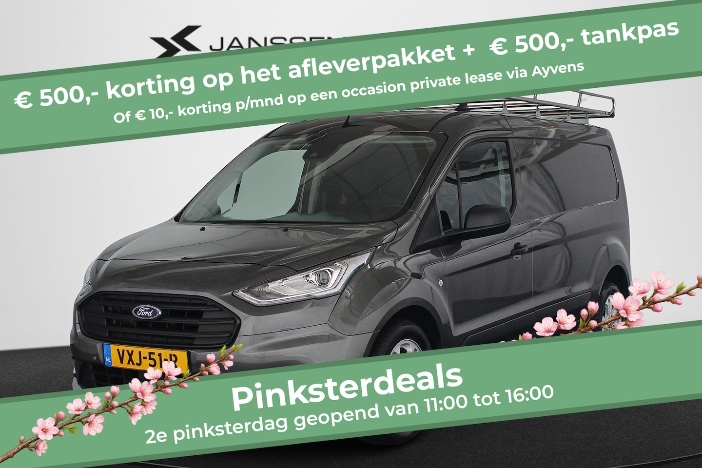 Ford Transit Connect - 1.5 EcoBlue L2 Trend HP Imperiaal Trekhaak - AutoWereld.nl