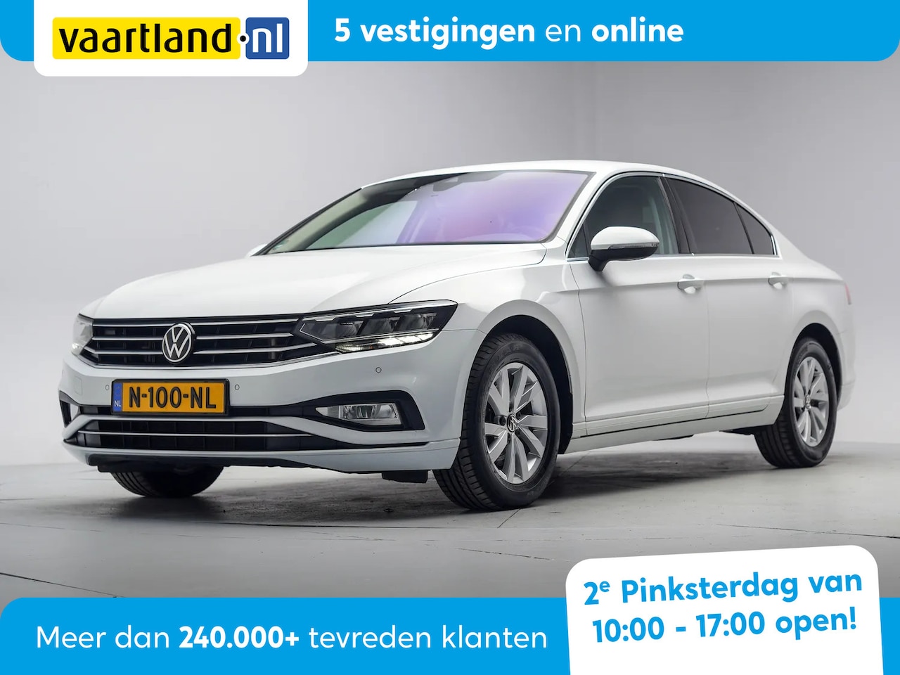Volkswagen Passat - 1.5 TSI Business Aut. [ Navi Virtual Adapt.cruise Ergo-stoelen ] - AutoWereld.nl