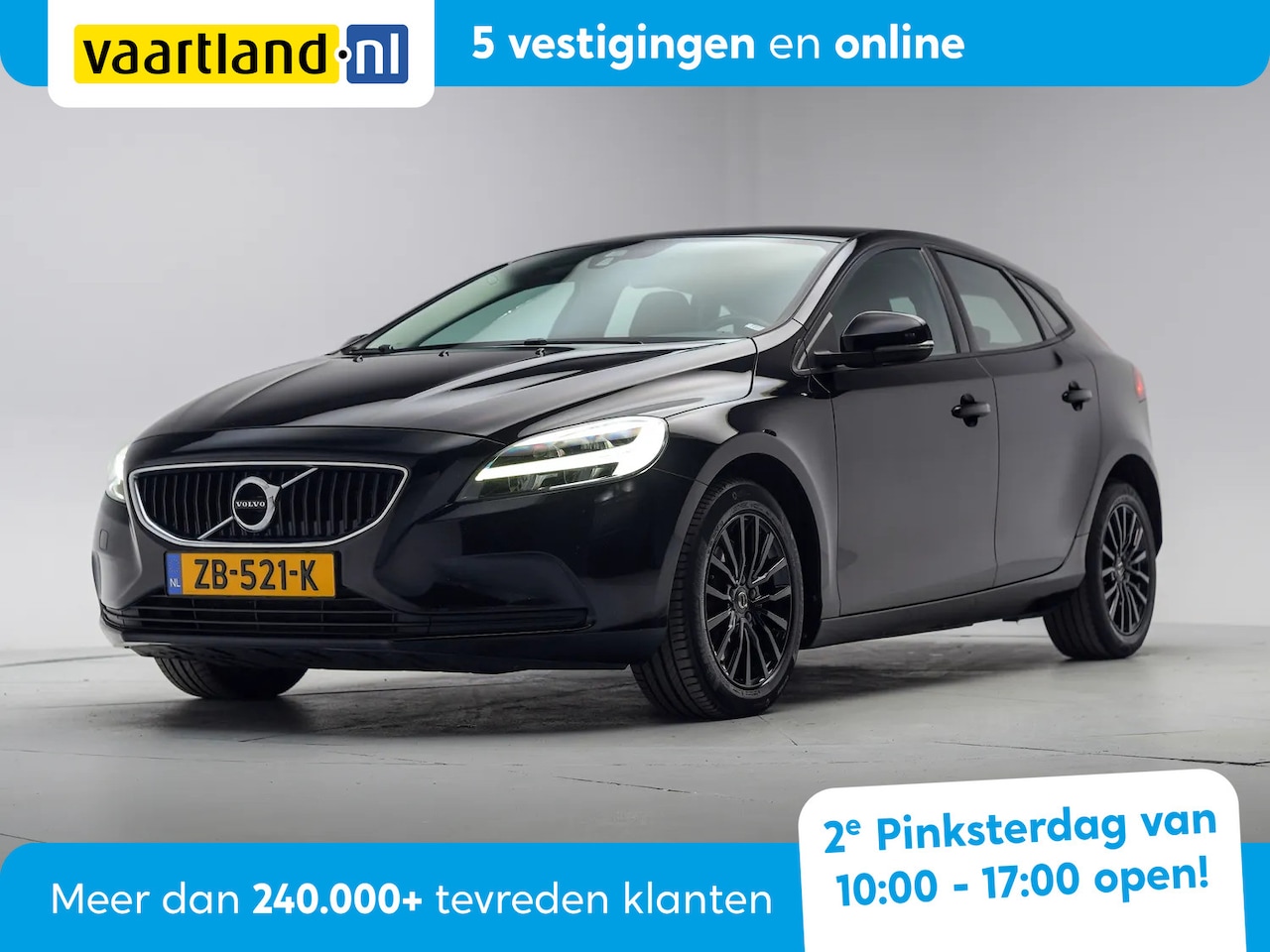 Volvo V40 - 1.5 T2 Polar+ Aut. [ Cruise control Navigatie Stoelverwarming] - AutoWereld.nl