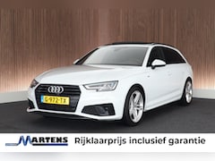 Audi A4 Avant - 40 TFSI 190pk Sport S line black edition Trekhaak 360Camera Panoramadak Stoelverwarming Ke