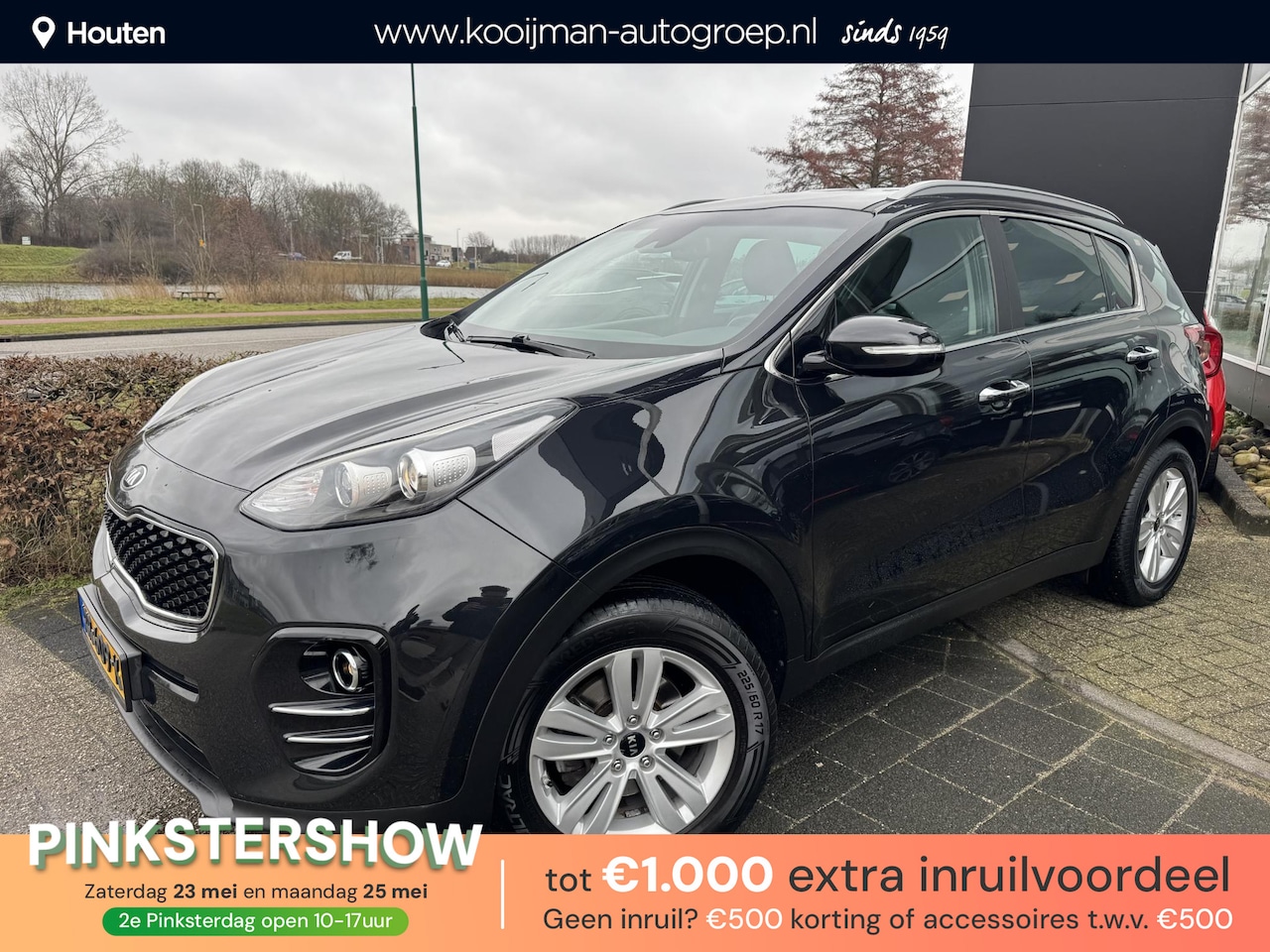 Kia Sportage - 1.6 GDI Style Edition Stoelverwarming Voor/Achter, Lederen Bekleding, Navigatie, Elektrisc - AutoWereld.nl