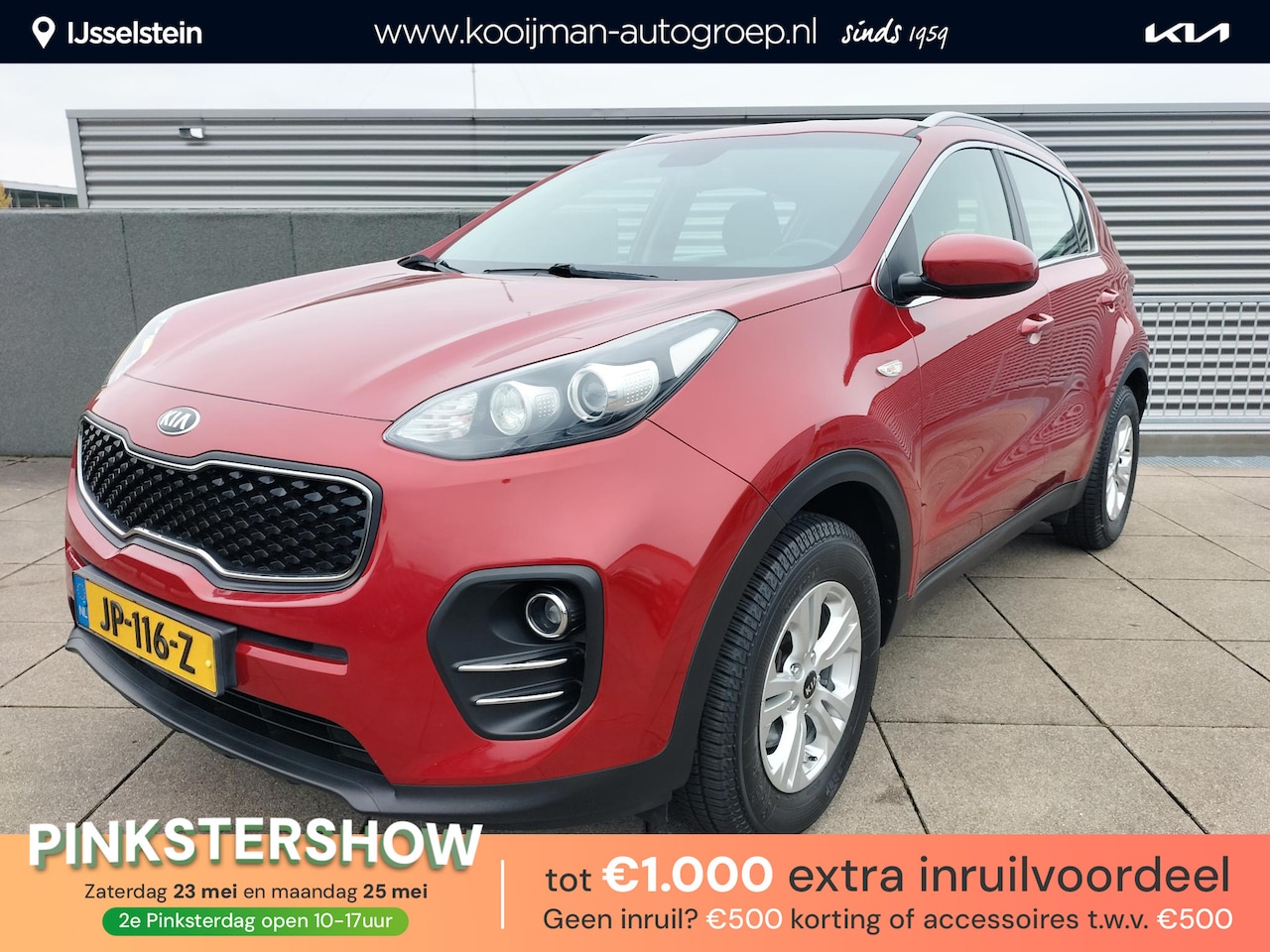 Kia Sportage - 1.6 GDI ComfortLine Navigator Trekhaak, Camera - AutoWereld.nl