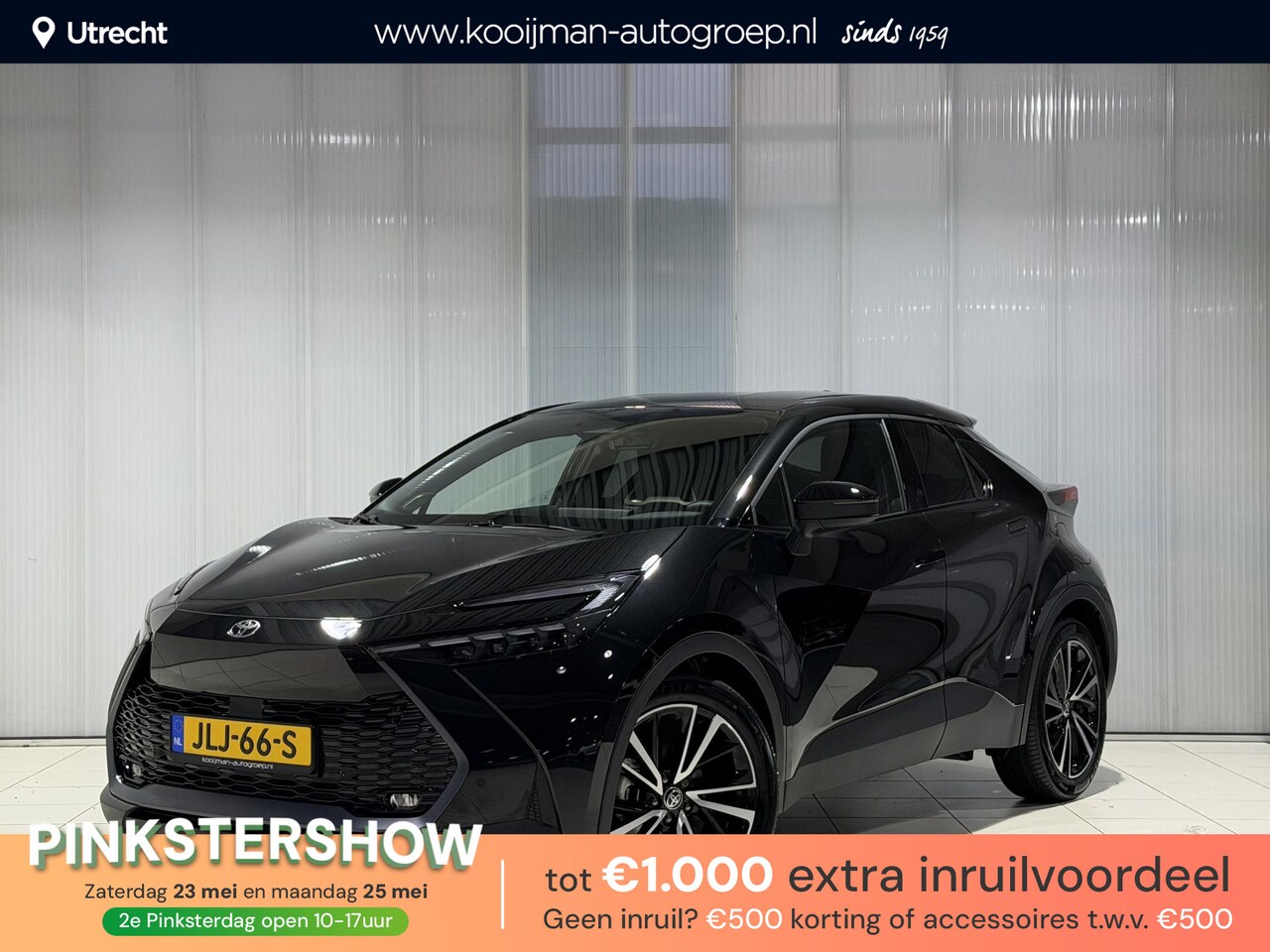 Toyota C-HR - 1.8 Hybrid 140 Executive Parkersensoren V+A| Elektr. sportstoel incl. geheugen | BSM | JBL - AutoWereld.nl